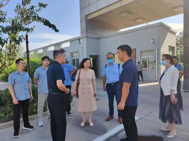 市科协及市工商联领导莅临凤泉区调研指导企业科协建设工作