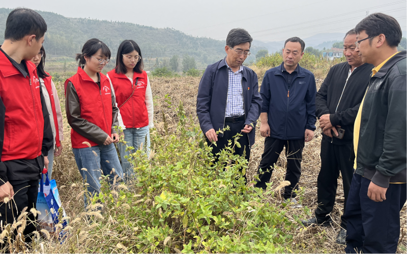 河南省首席科普专家走进卫辉市狮豹头乡