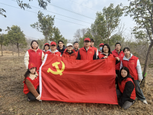 市科协组织开展“党建引领 共‘树’家园”义务植树主题党日活动